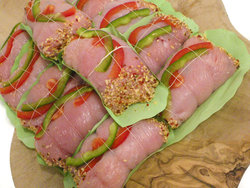 KALKOENVINK MET PAPRIKA EN TUINKRUIDEN