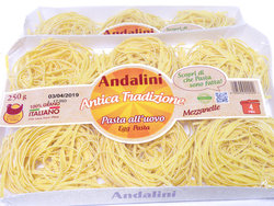 FETTUCCINE MET EI / SCHAALTJE 250GR